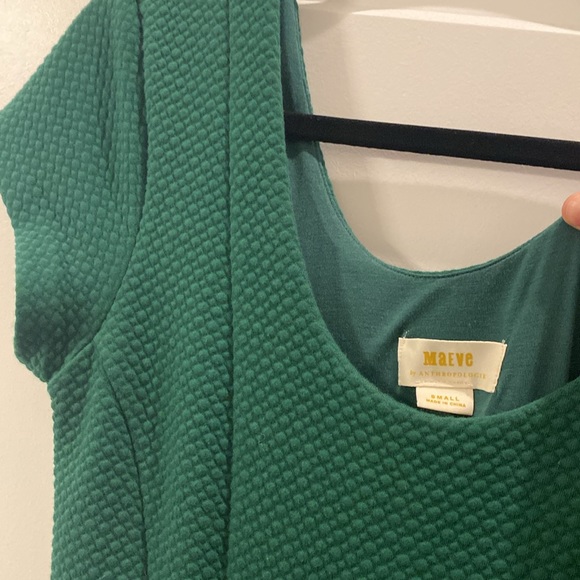 Anthropologie Maeve Green Dress - Picture 3 of 3